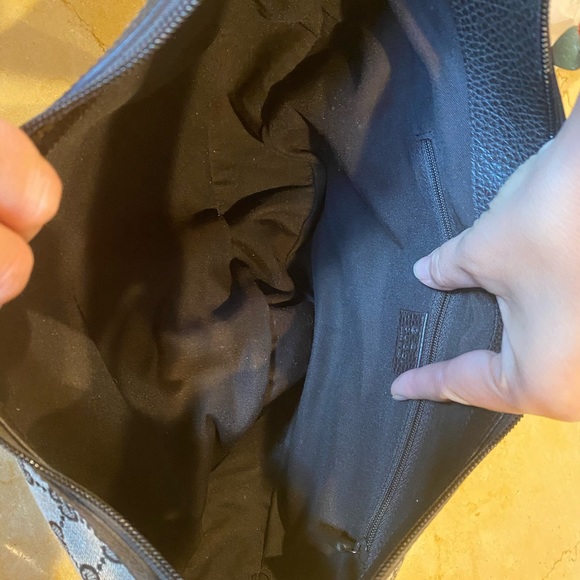 COPY - GUCCI Beige/Brown GG Canvas and Leather Ho… - Picture 6 of 8